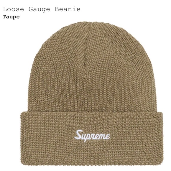 Supreme Other - NEW Supreme Loose Gauge Beenie